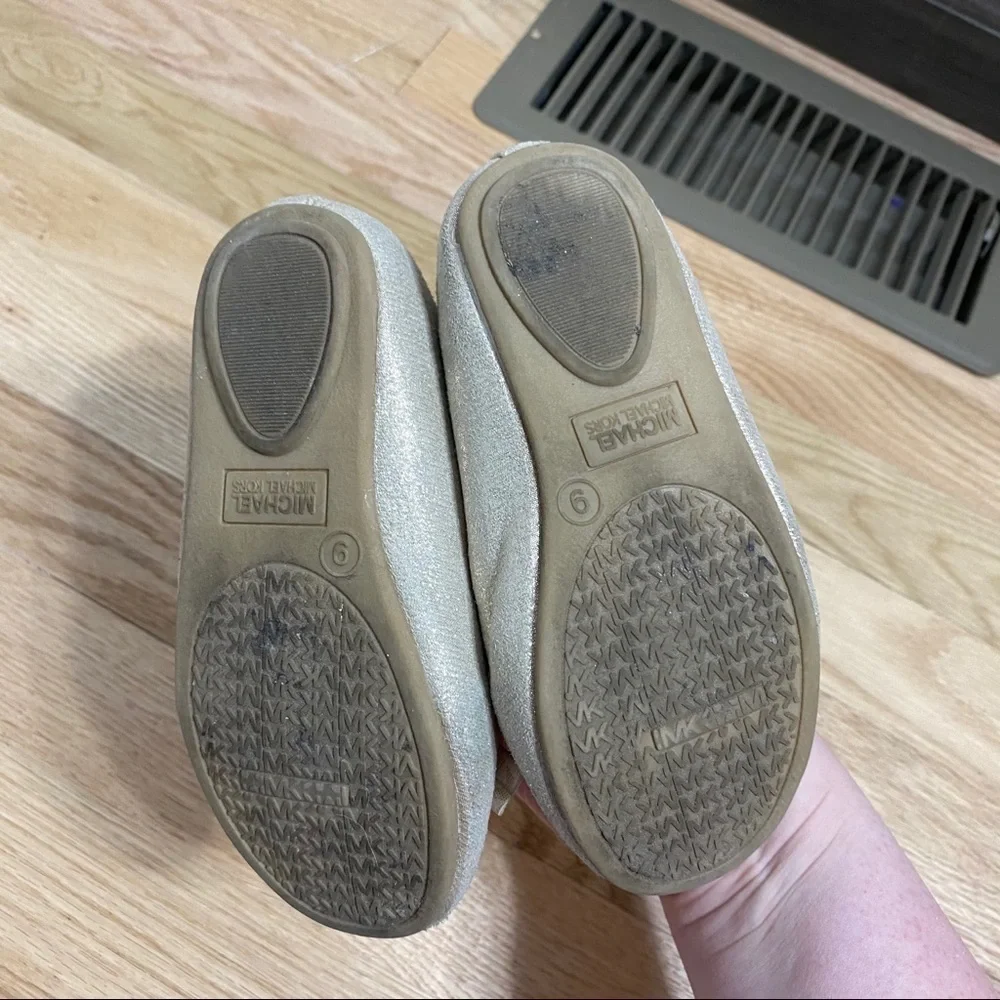 Michael Michael Kors Bow Flats Sz 9 Kids Girls